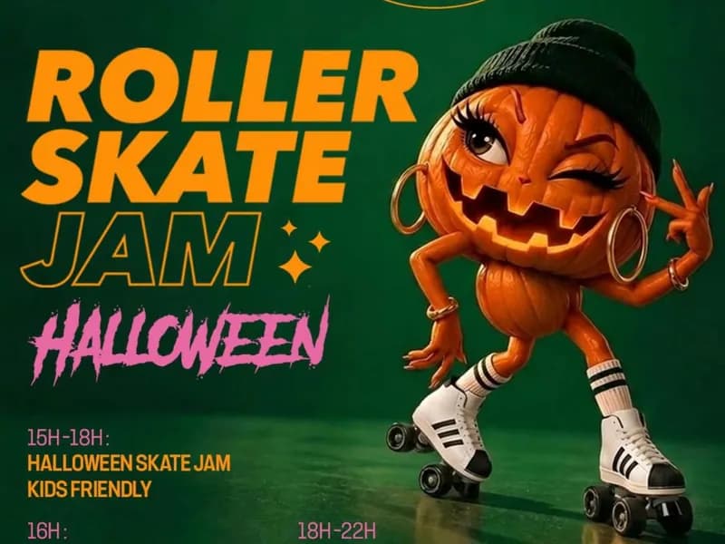 Roller Skate Jam Halloween – Go Nuts-0 - Event Image
