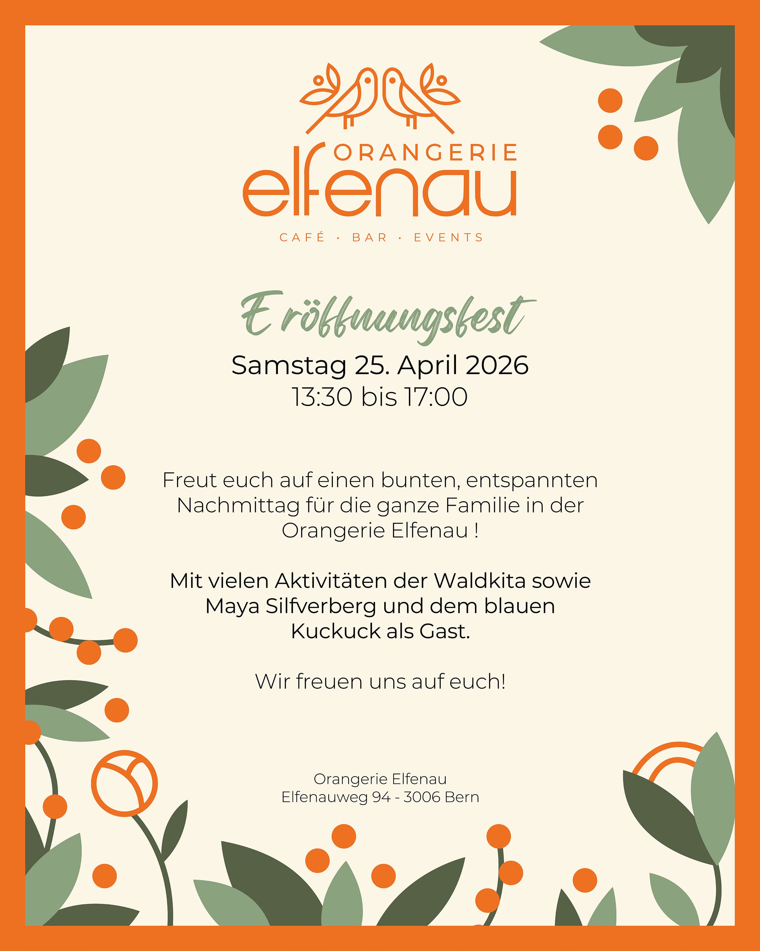 🌸 Eröffnungsfest für Familien 🌸-0 - Event Image