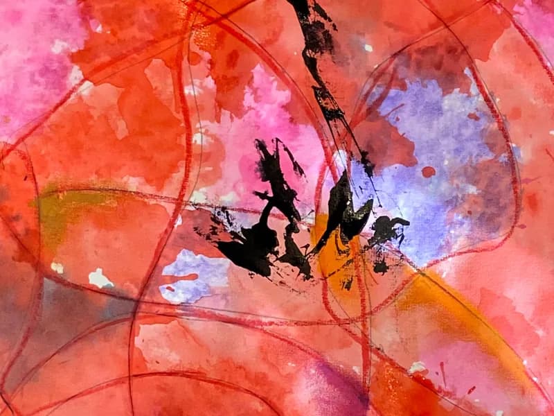 Offenes Atelier im Juli: Im roten Blumenmeer-0 - Event Image