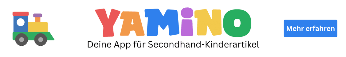 Yamino - deine App für Secondhand-Kinderartikel