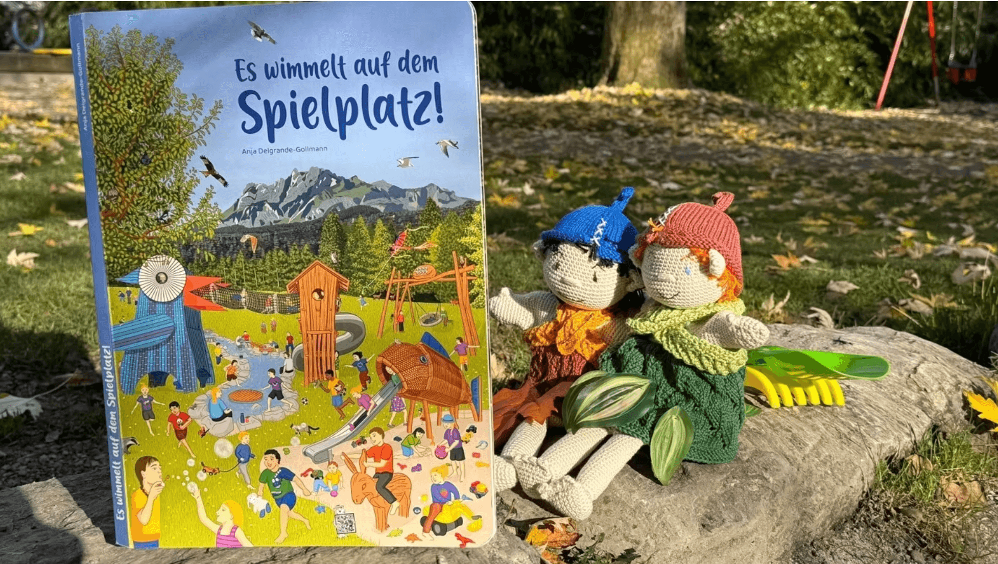 Lesung: Es wimmelt auf dem Spielplatz! Hopsi und Wirbelwind magische Spielplatzgeschichten-0 - Event Image