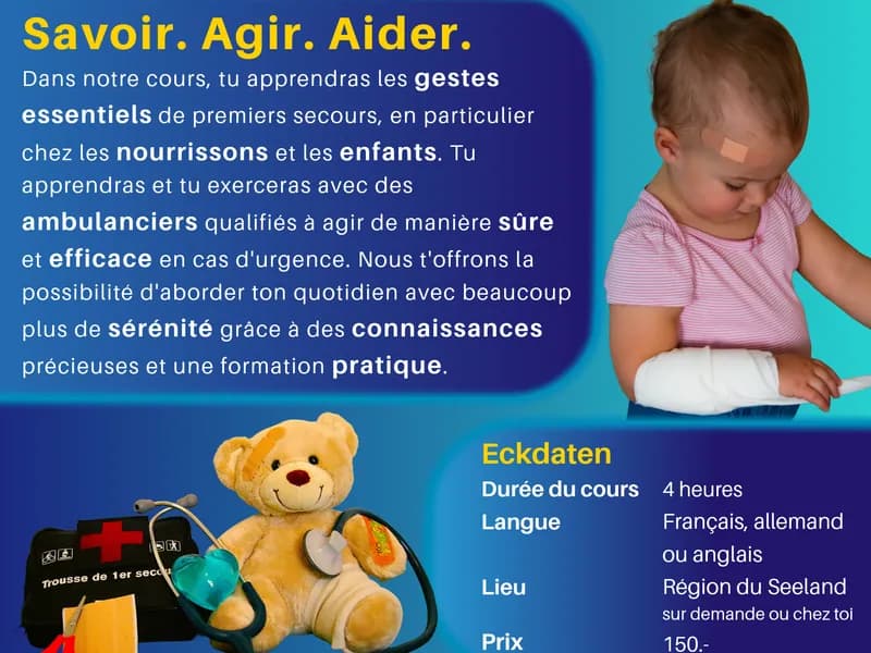 Cours de premiers secours chez l'enfant-0 - Event Image
