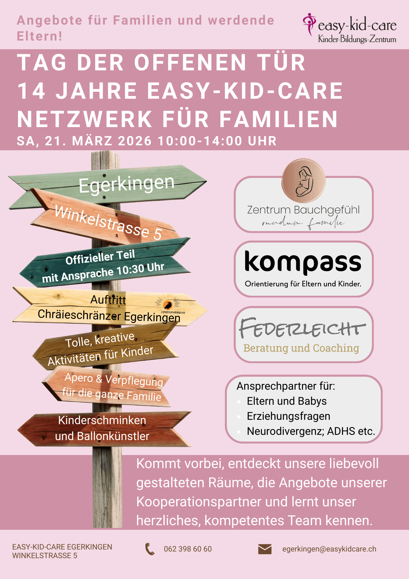 Tag der offenen Tür und Netzwerkveranstaltung für Familien-0 - Event Image