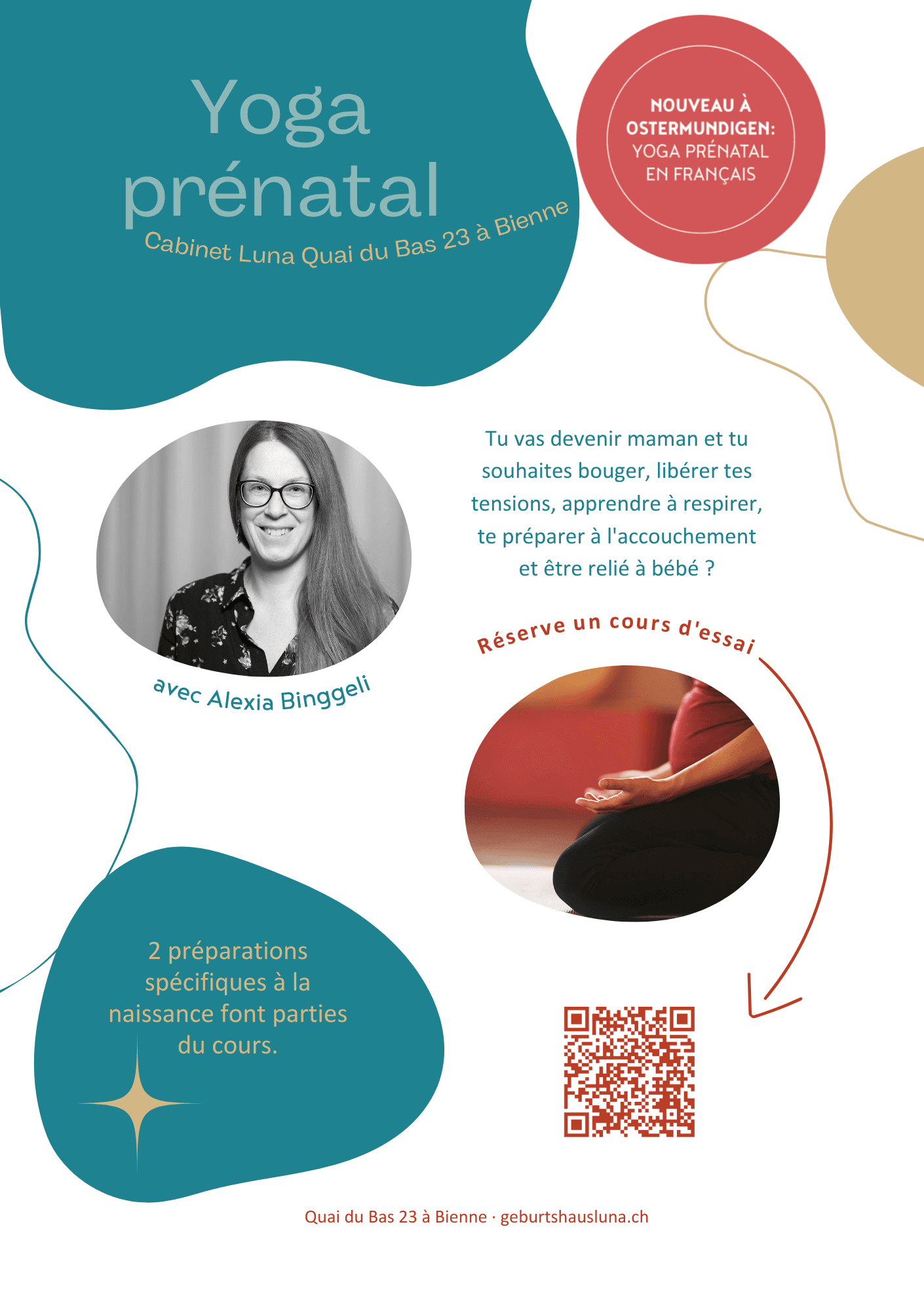 Cours de yoga prénatal en français à Berne-0 - Event Image