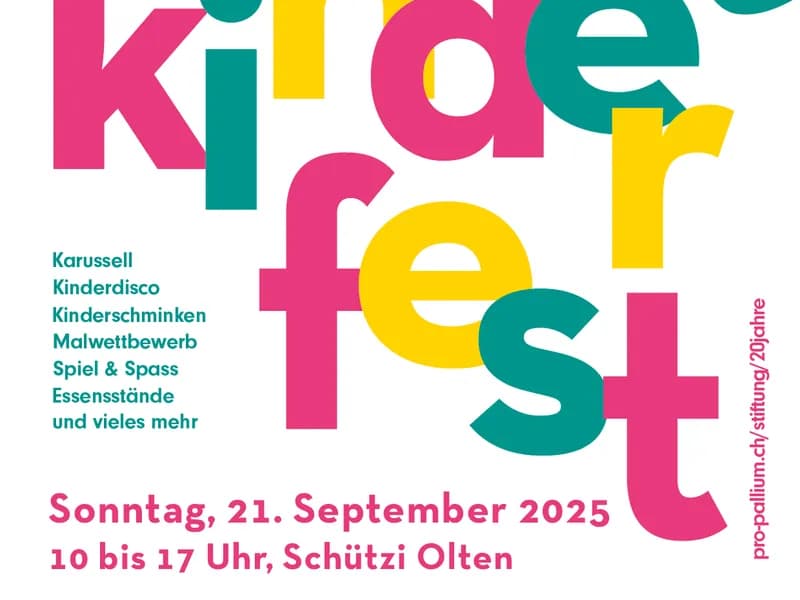 Jubiläums-Kinderfest Pro Pallium 🎉-0 - Event Image