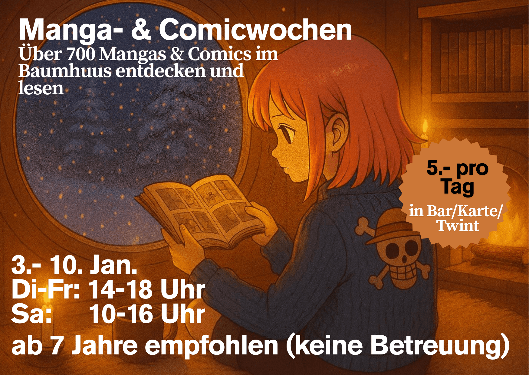 Manga-/Comicwoche im Baumhuus-0 - Event Image