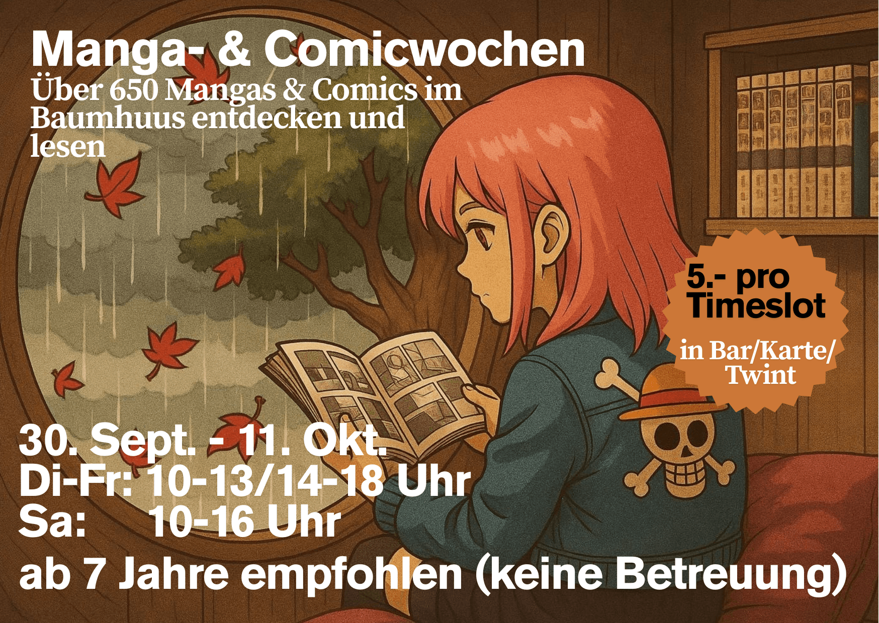 Manga-/Comicwoche im Baumhuus-0 - Event Image