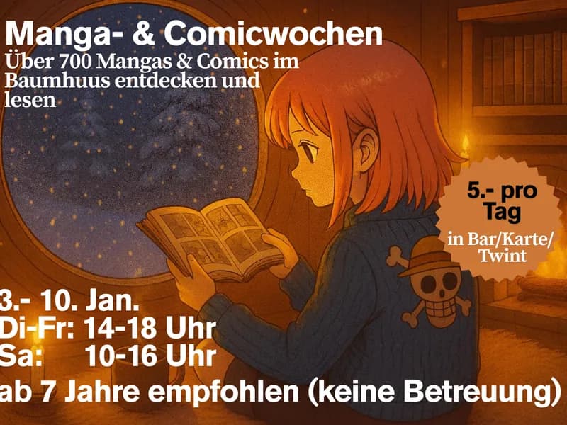 Manga-/Comicwoche im Baumhuus-0 - Event Image