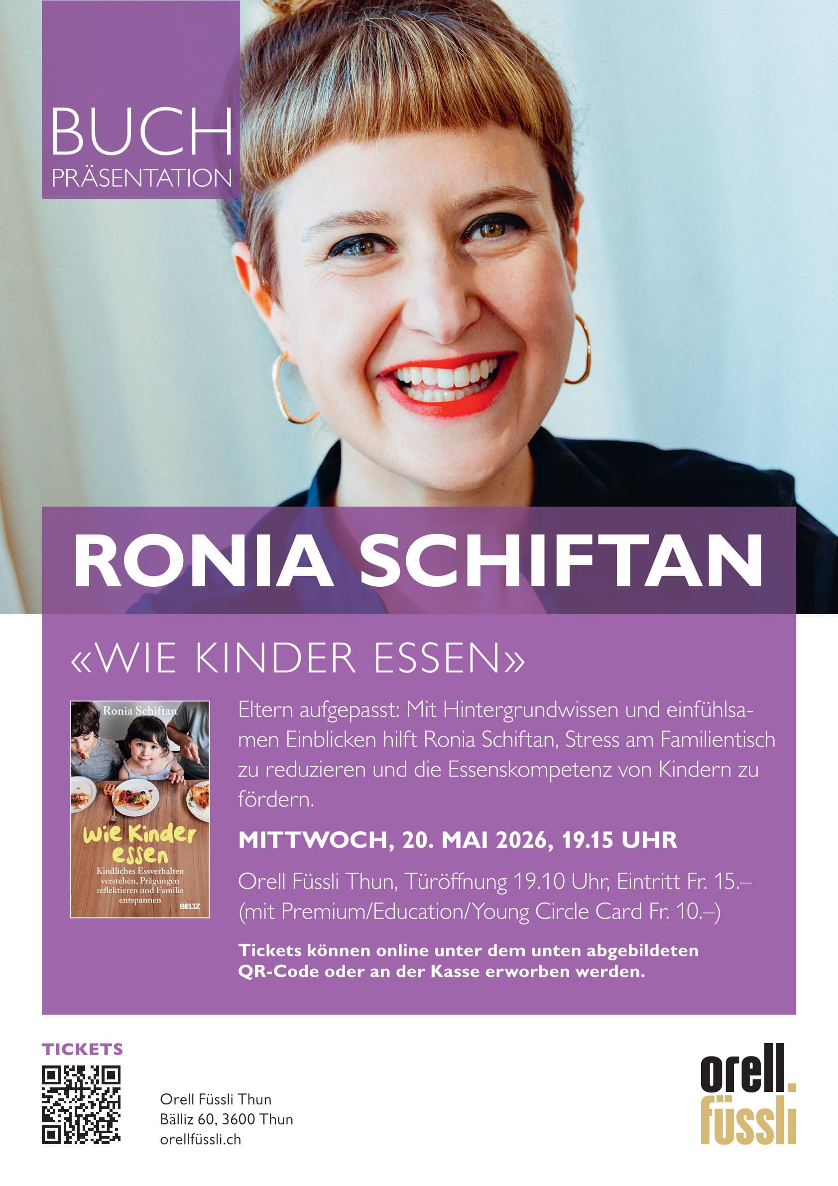 Buchvorstellung "wie Kinder essen" von Ronia Schiftan-0 - Event Image