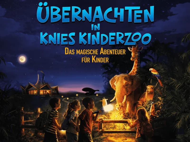 Übernachten in Knies Kinderzoo - Das magische Abenteuer für Kinder-0 - Event Image