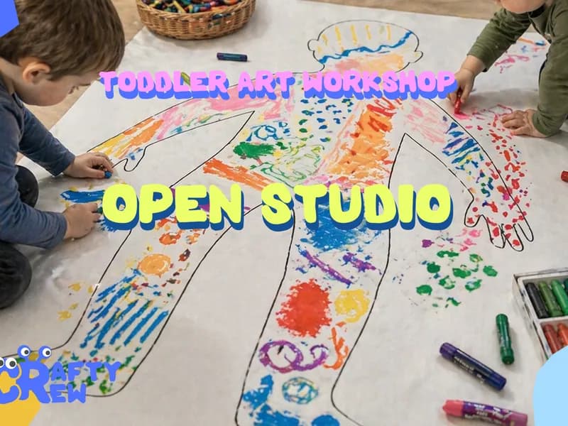 Toddler art workshops - Open Studio-0 - Event Image