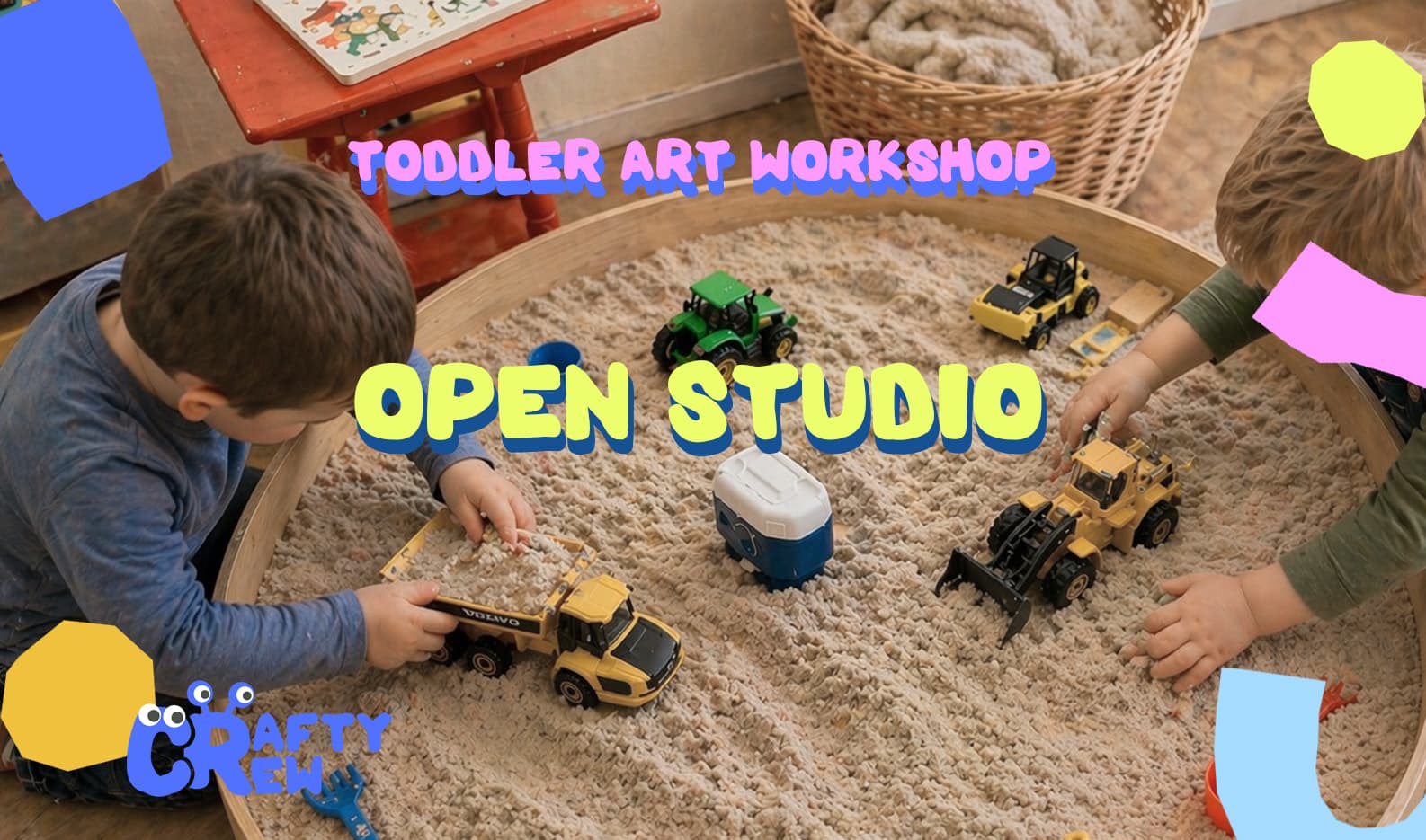 Toddler art workshops - Open Studio-1 - Event Image