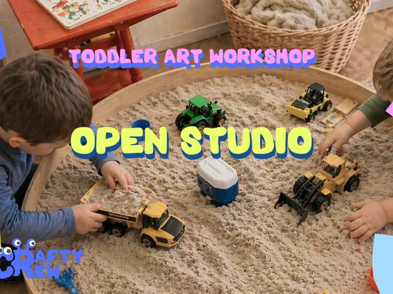 Toddler art workshops - Open Studio-1 - Event Image