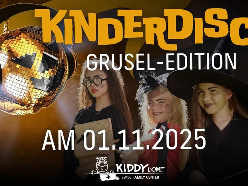 Grusel Kinderdisco im Kiddy Dome -0 - Event Image