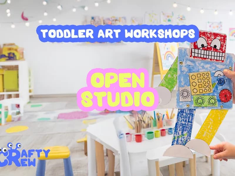 Toddler art workshops - Open Studio-0 - Event Image