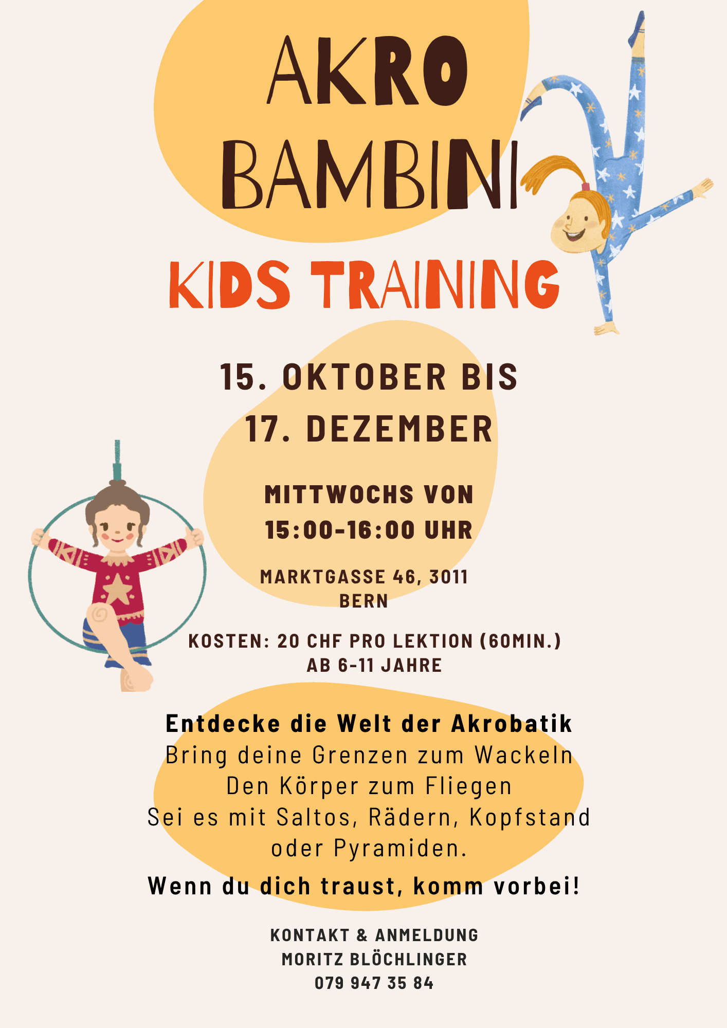 Kinder-Akrobatik Kurs für 6 bis 11 Jährige-0 - Event Image