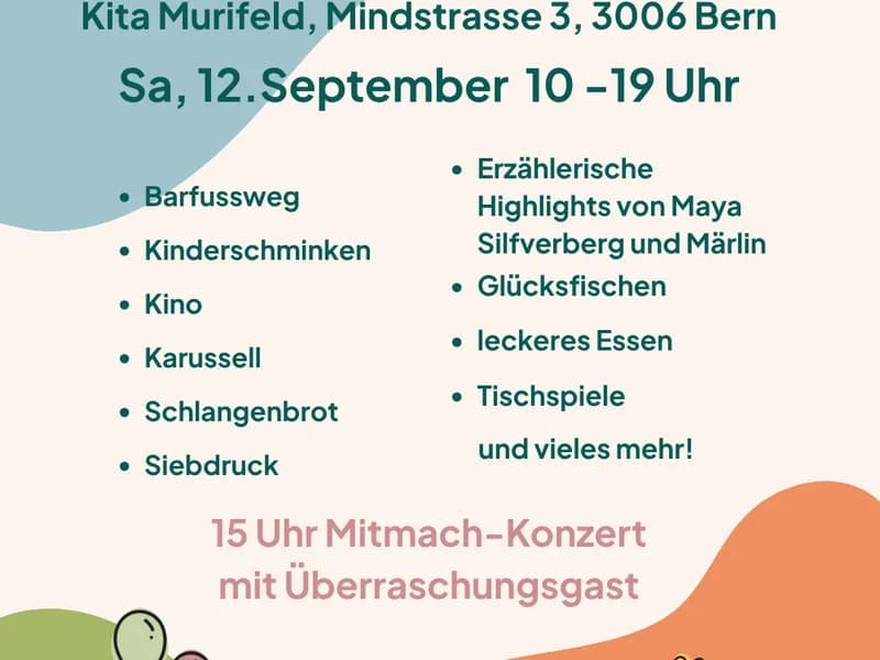 Jubiläumsfest 100 Jahre Kitas Murifeld-0 - Event Image
