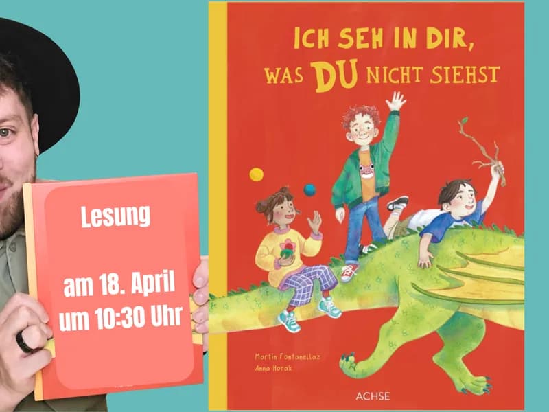 Lesung: "Ich seh in dir, was du nicht siehst" mit Martin Fontanellaz-0 - Event Image