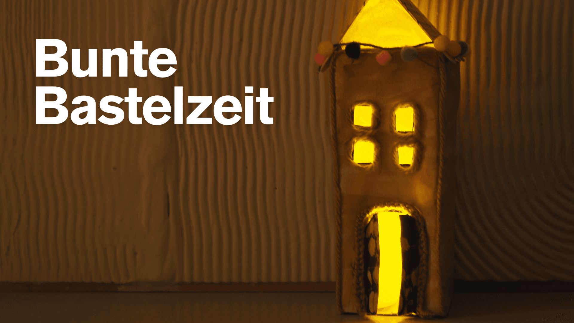 Bunte Bastelzeit: Laternenhäuschen basteln-0 - Event Image