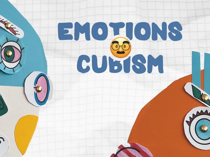 Toddler art workshop (1,5-4yo) - Cubism X Emotions-0 - Event Image