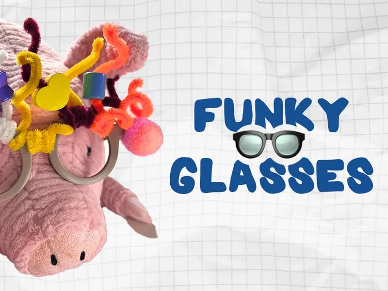 Toddler art workshop (1,5-4yo) - Funky Glasses-0 - Event Image