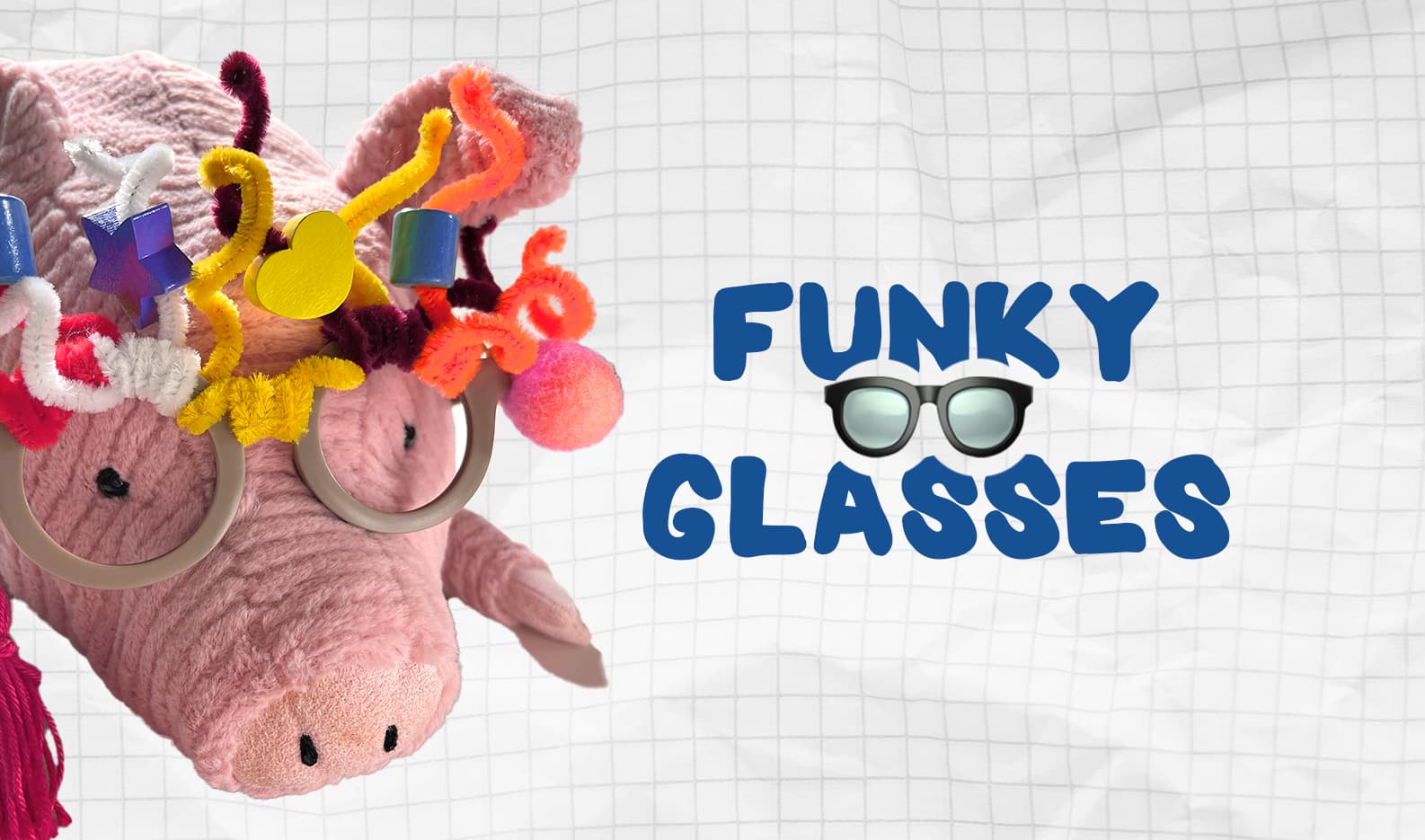 Toddler art workshop (1,5-4yo) - Funky Glasses-0 - Event Image