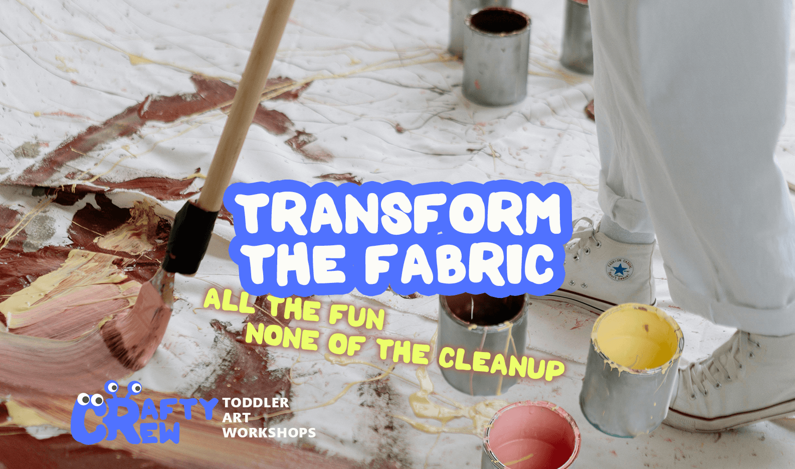Toddler art workshops - Transform the fabric-0 - Event Image